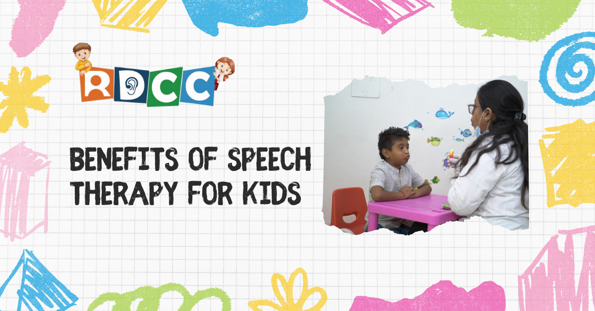 Benefits of Speech Therapy for kids