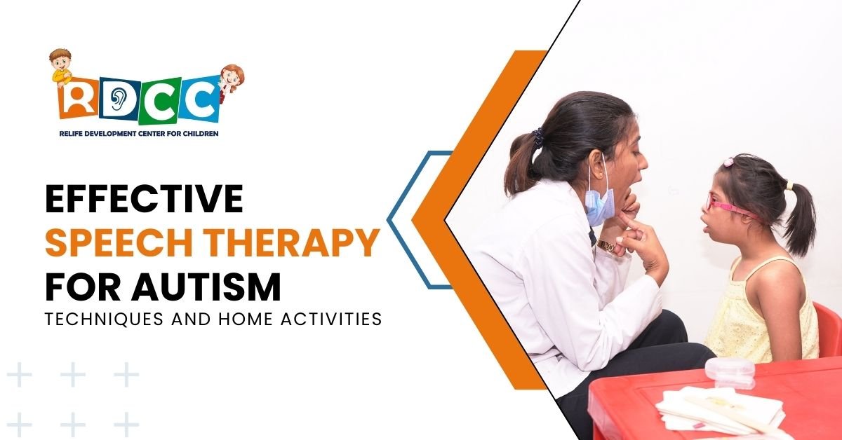 Effective Speech Therapy for Autism