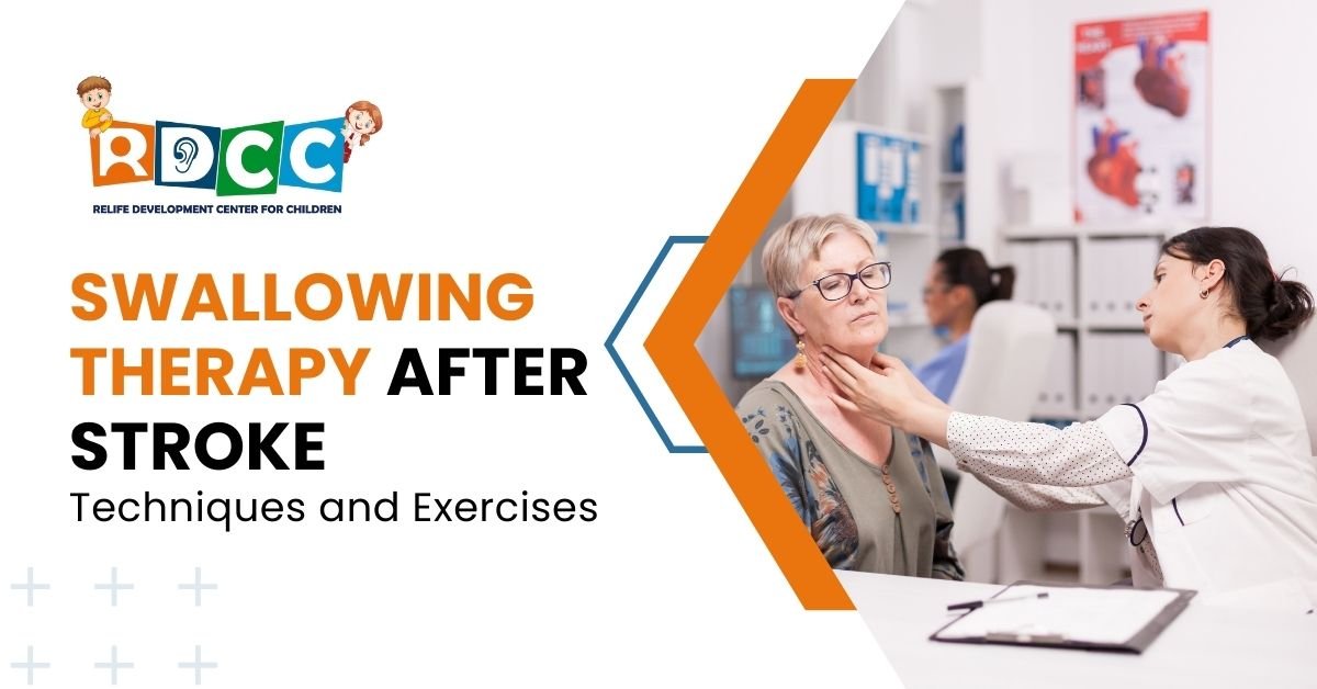 Swallowing Therapy after Stroke: Techniques and Exercises
