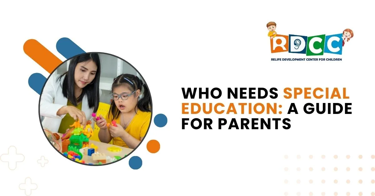 Who Needs Special Education: A Guide for Parents